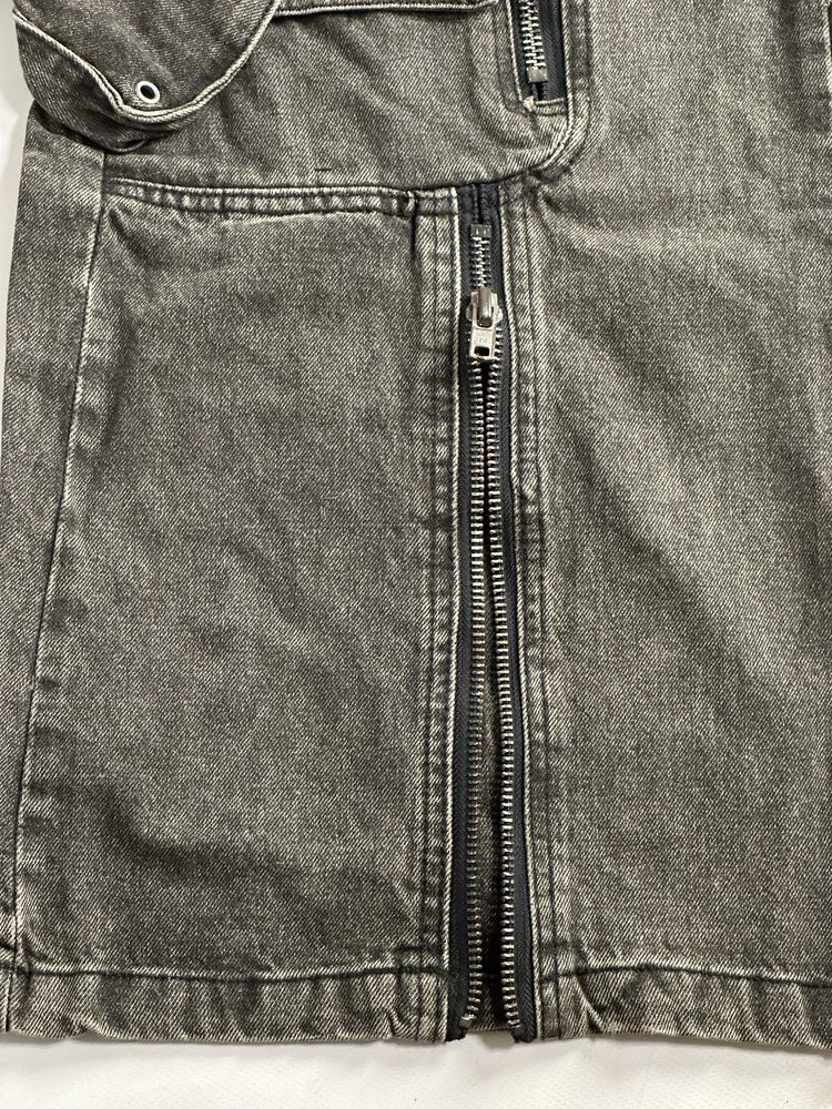 NFS NO FAITH STUDIOS джинси джинсы серые opium archive baggy faded M L