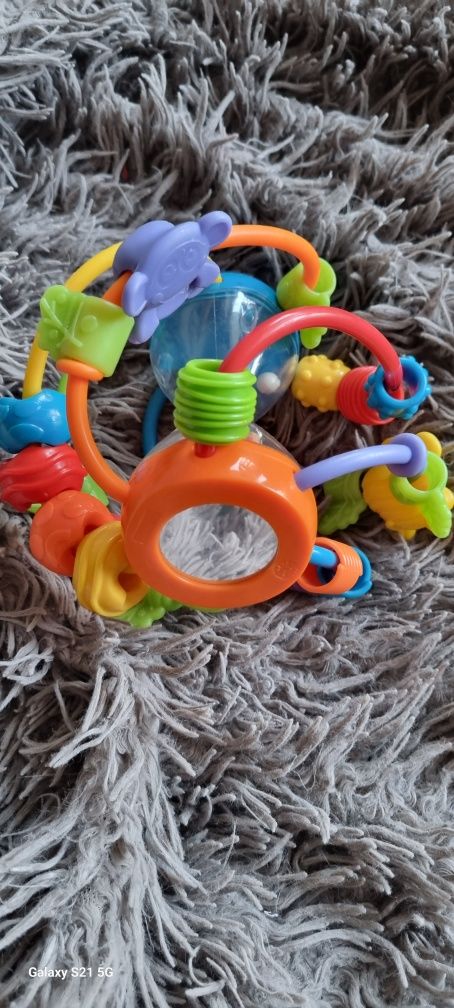 Playgro zabawka interaktywna motoryczna piłka grzechotka dla dzieci