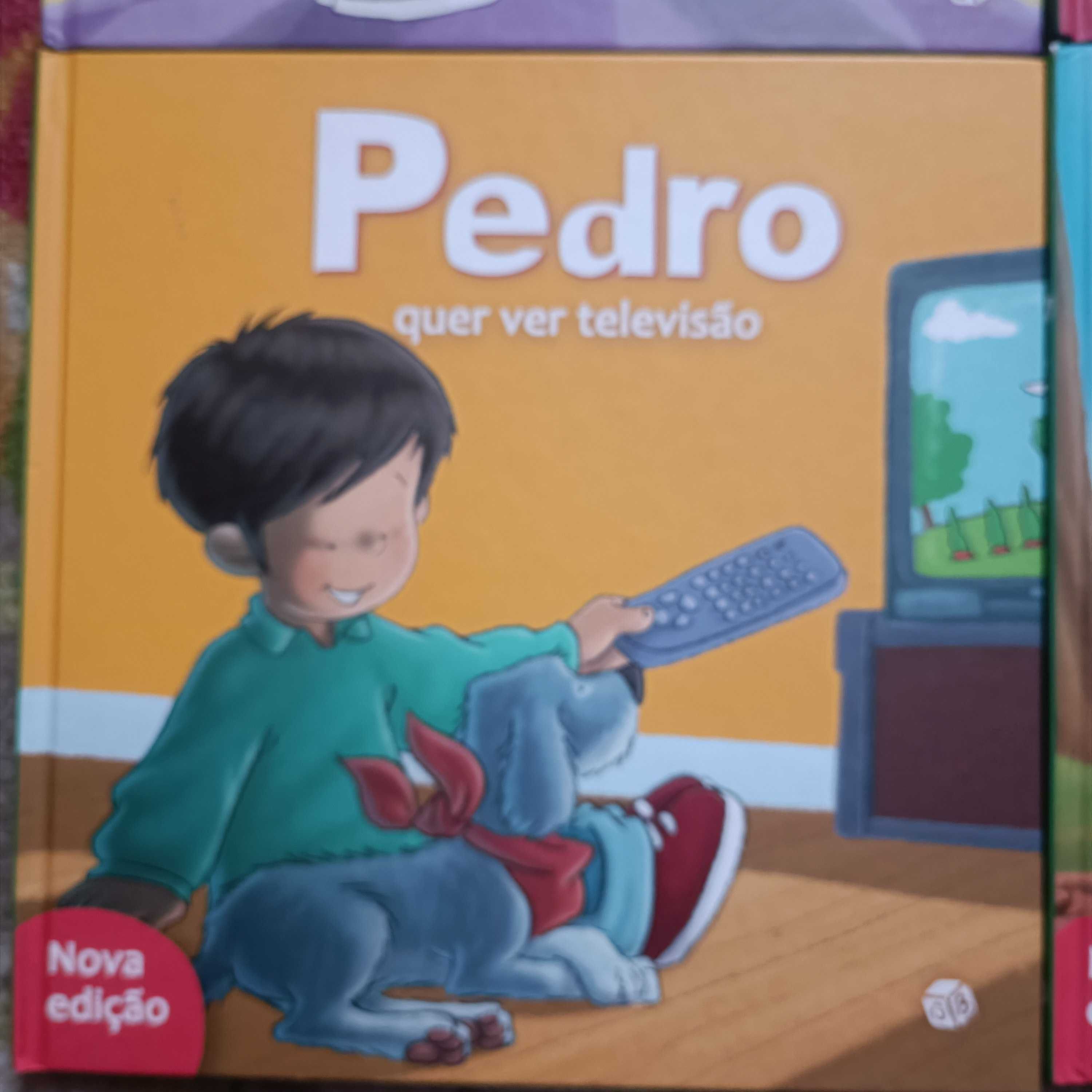 Livros da coleção "O Pedro"