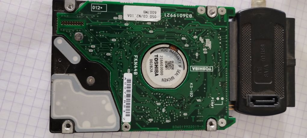 Hdd ide 6gb для ноутбука