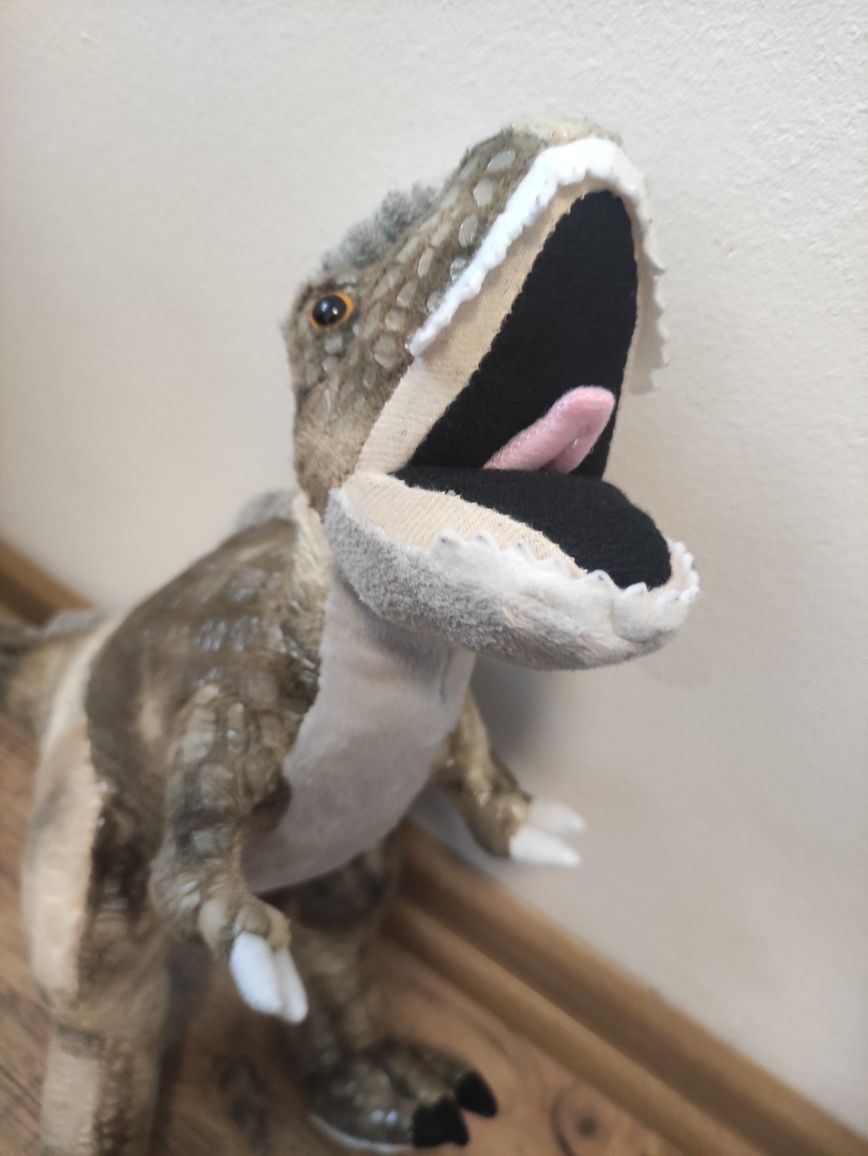 Tyranozaur dinozaur maskotka pluszowa