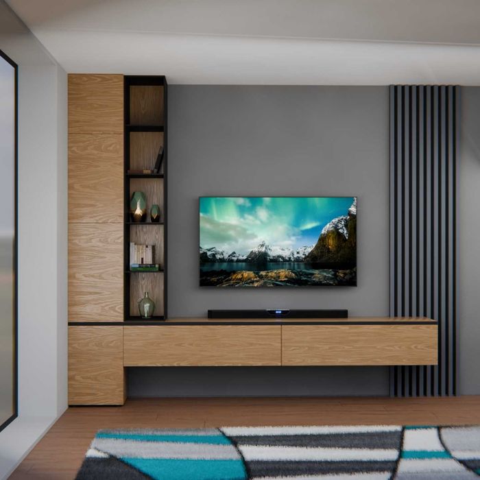 Szafka wisząca hi-fi meblościanka TV