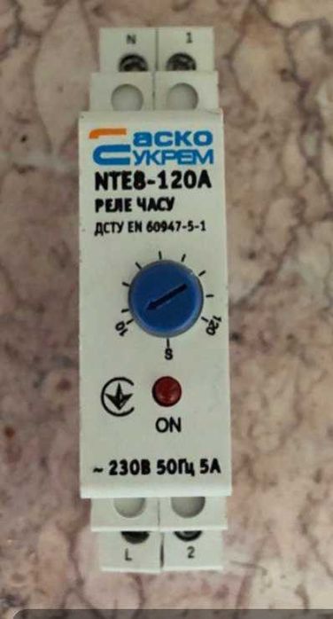 Реле времени  с задержкой на отключение АскоУкрем, Chint