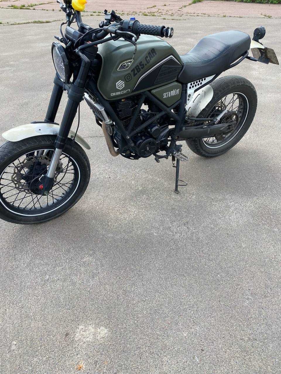 Продам мотоцикл Geon Scrambler