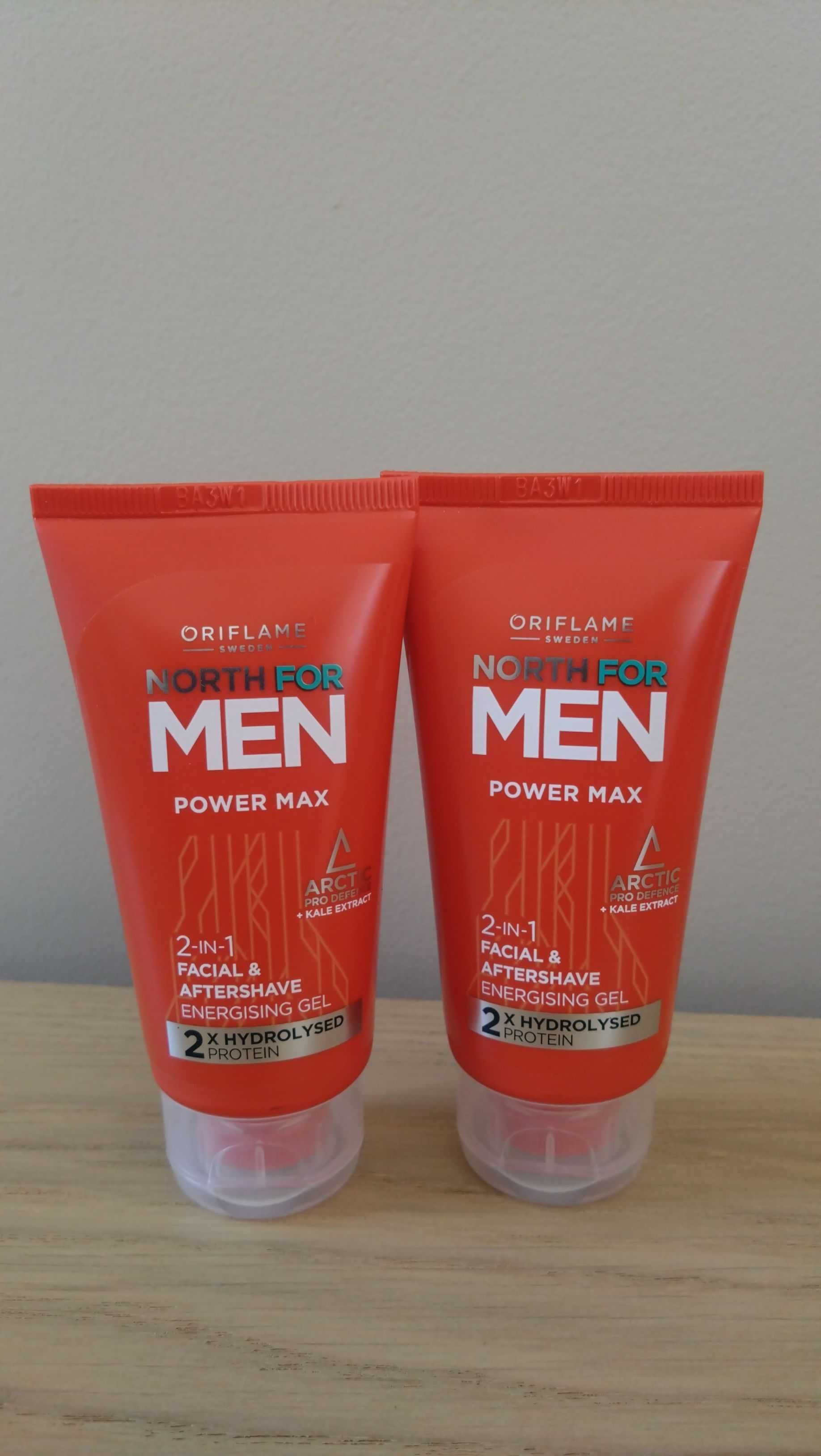 Oriflame Żel po goleniu 2w1 North for Men PowerMax - 2 szt.