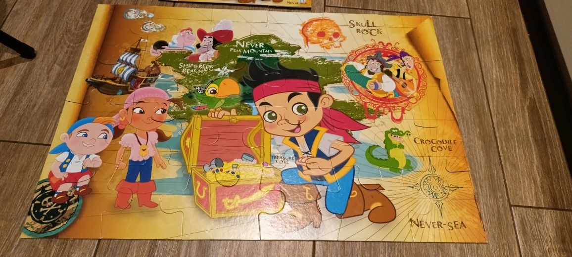 Maxi puzzle Jack i piraci z Nibylandii