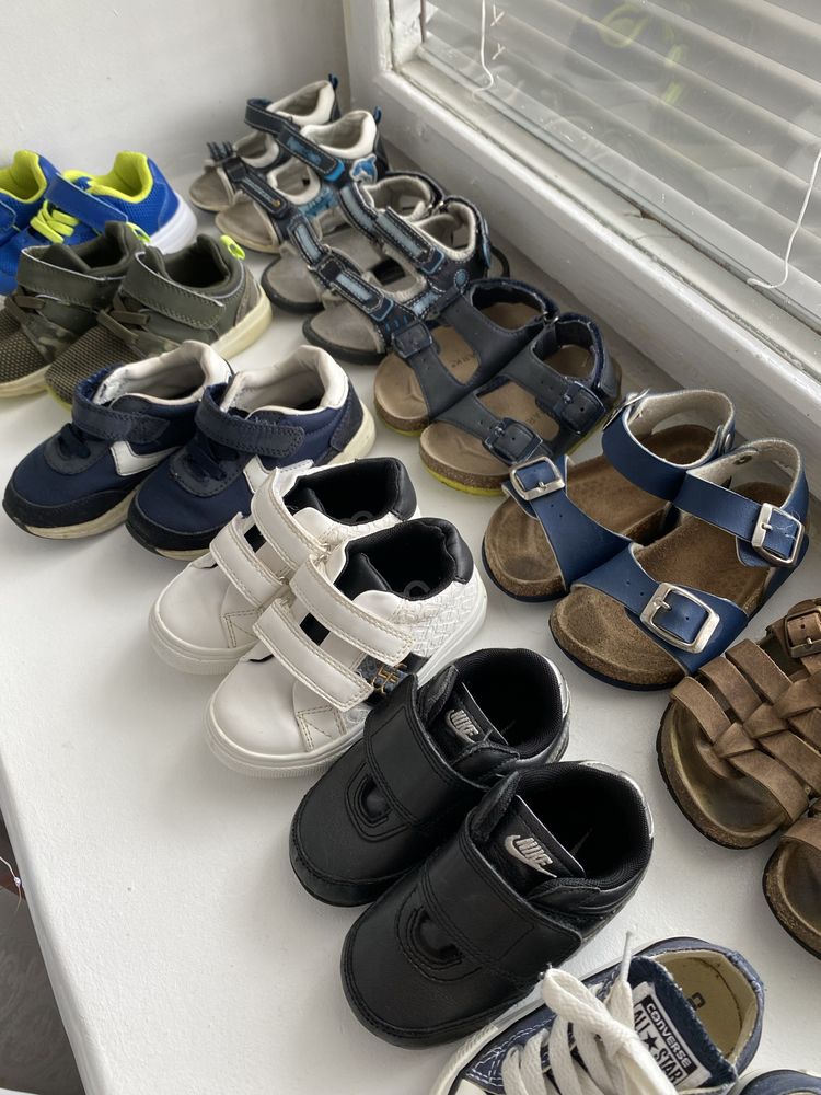 Босоніжки та кросівки для хлопчика NEXT, George, Nike, River Island