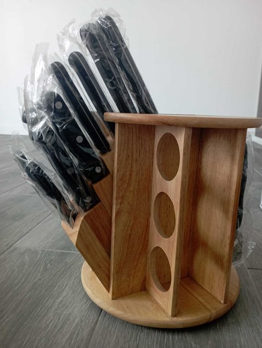 Organizador de especiarias e facas