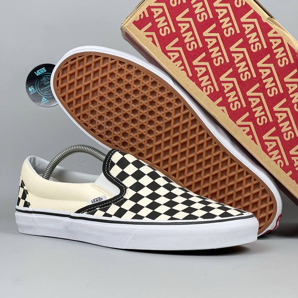 НОВІ Кеди Vans Slip On Checkerboard кеды ванс кроссовки