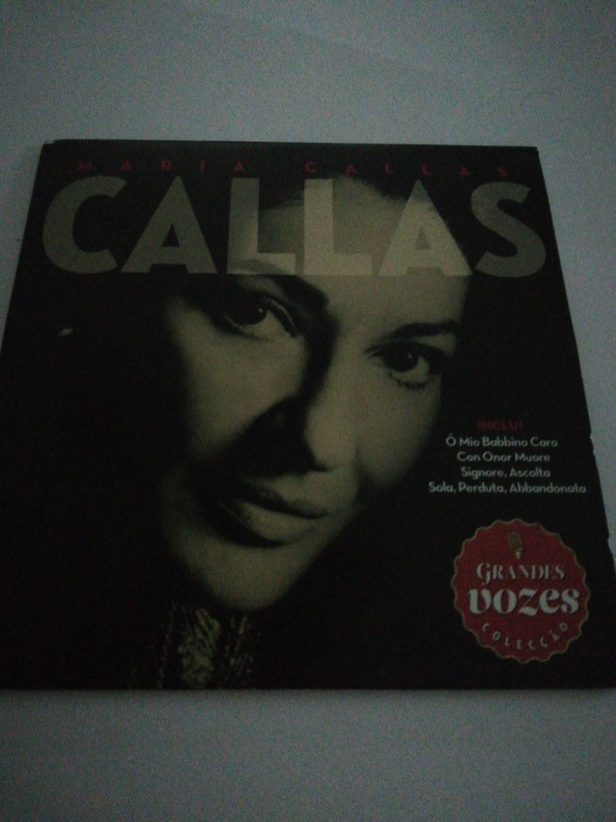 Cd Maria Callas. Coleção grandes vozes