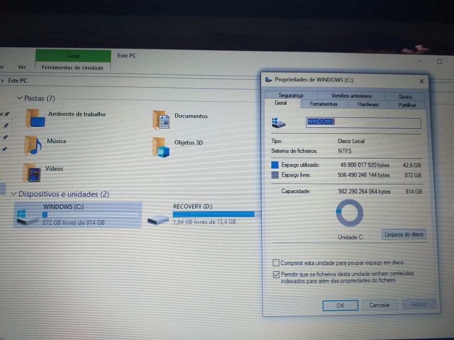 Portátil HP Notebook 4GB de RAM