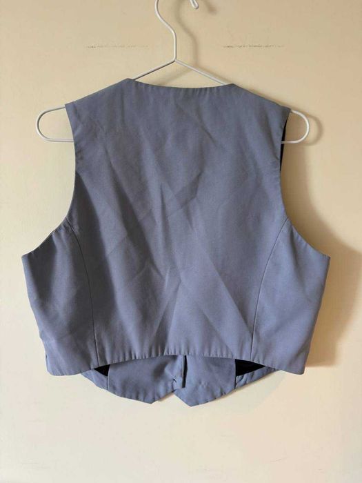 Colete lilás feminino, tamanho L