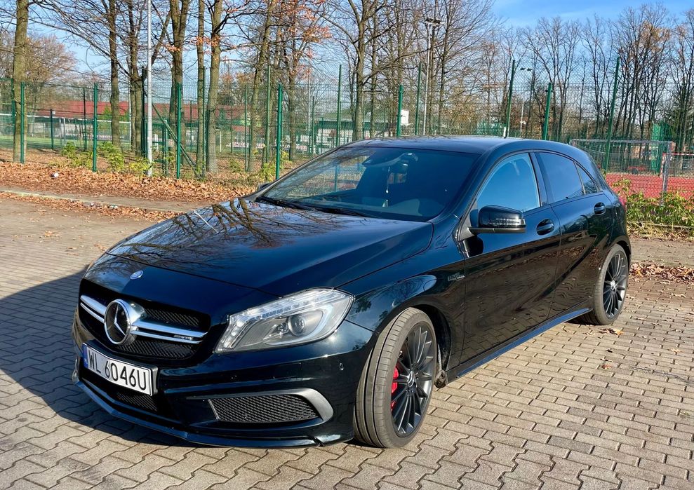 Mercedes-Benz Klasa A A45 AMG 4Matic, idealny stan