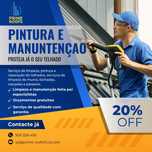 Limpeza, pinturas e manutenção de telhados