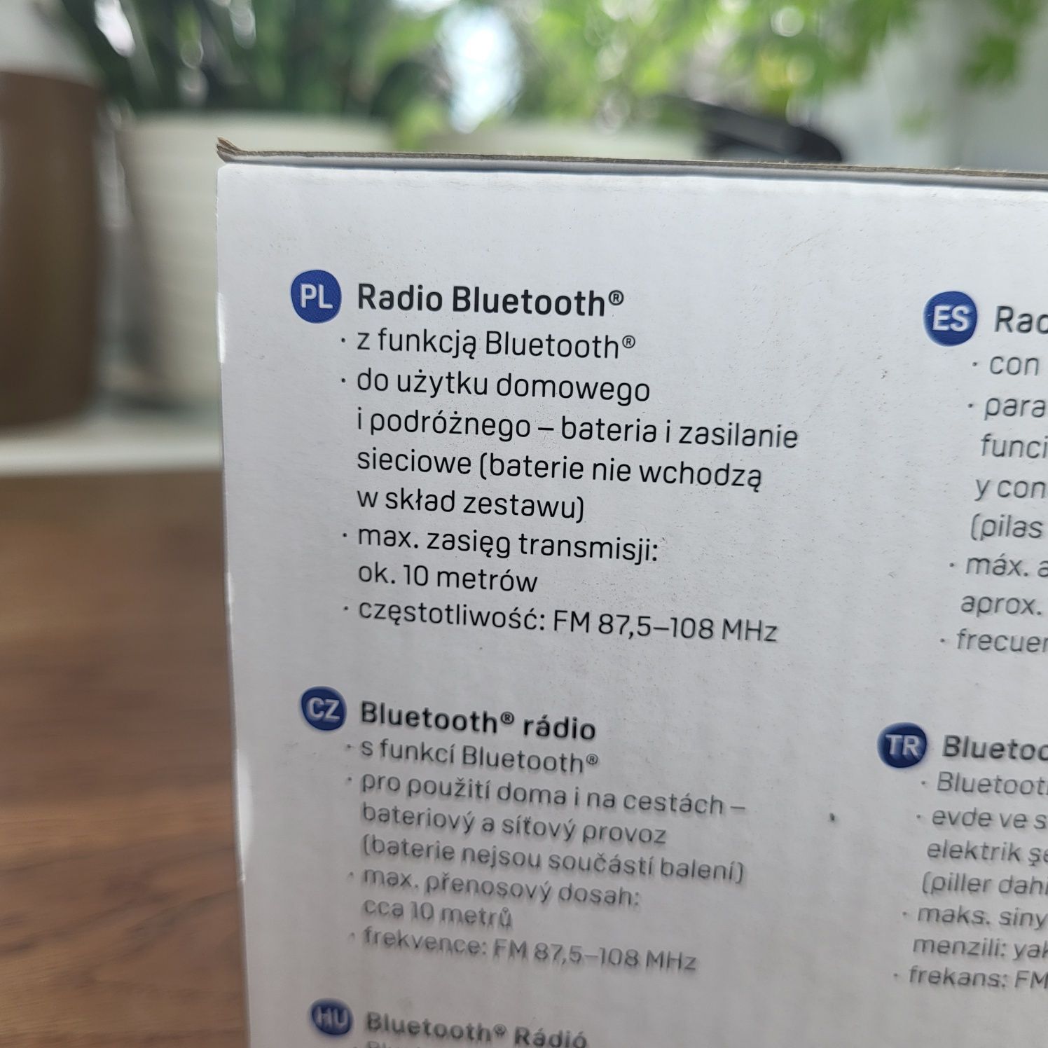 Radyjko retro z Bluetooth ⁹