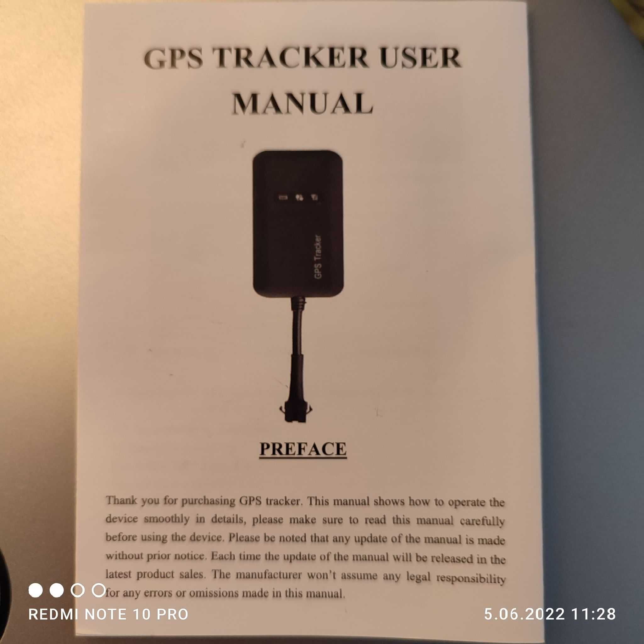 1.Lokalizator GPS Tracker User GTO2A- bez abonamentu