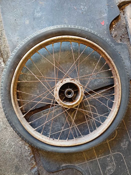 Romet komar polo kadet 50t1 koło tył 19cali felga