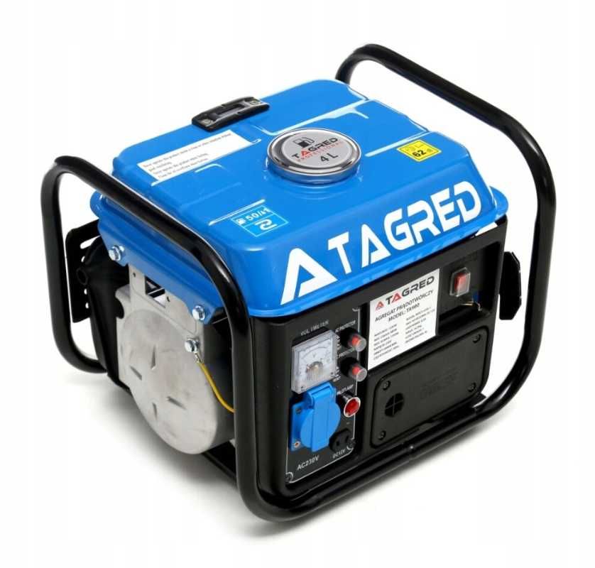 Mocny AGREGAT Prądotwórczy Generator Prądu Solidny cichy 1550W 2.1KM