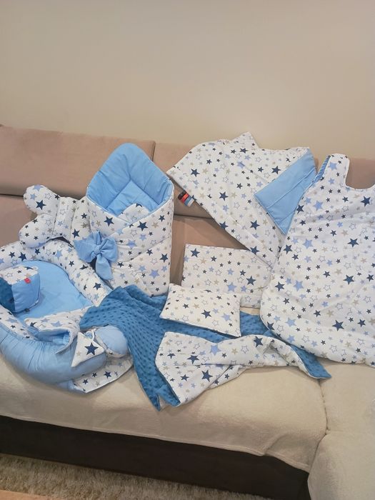 Zestaw niemowlęcy do łóżeczka