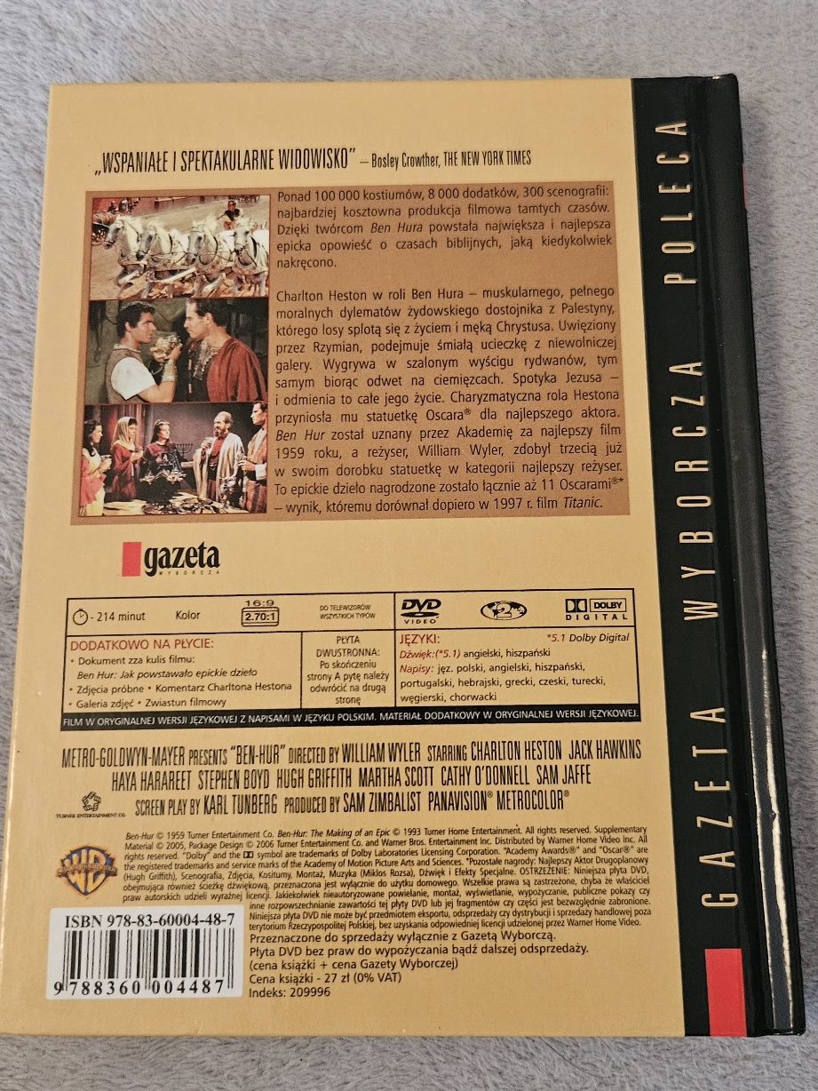 Film dvd Ben Hur