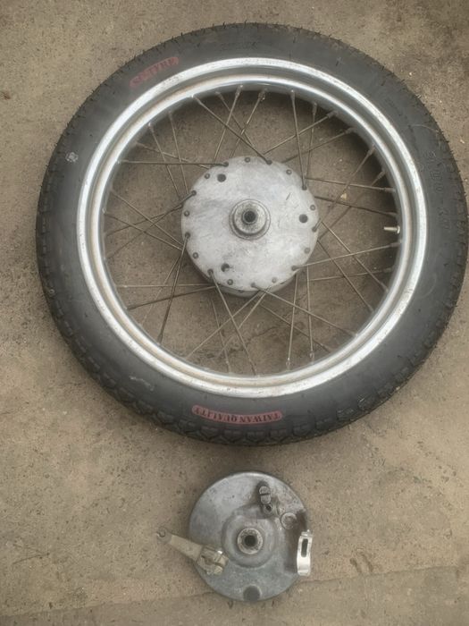 Диск Минск с новой резиной