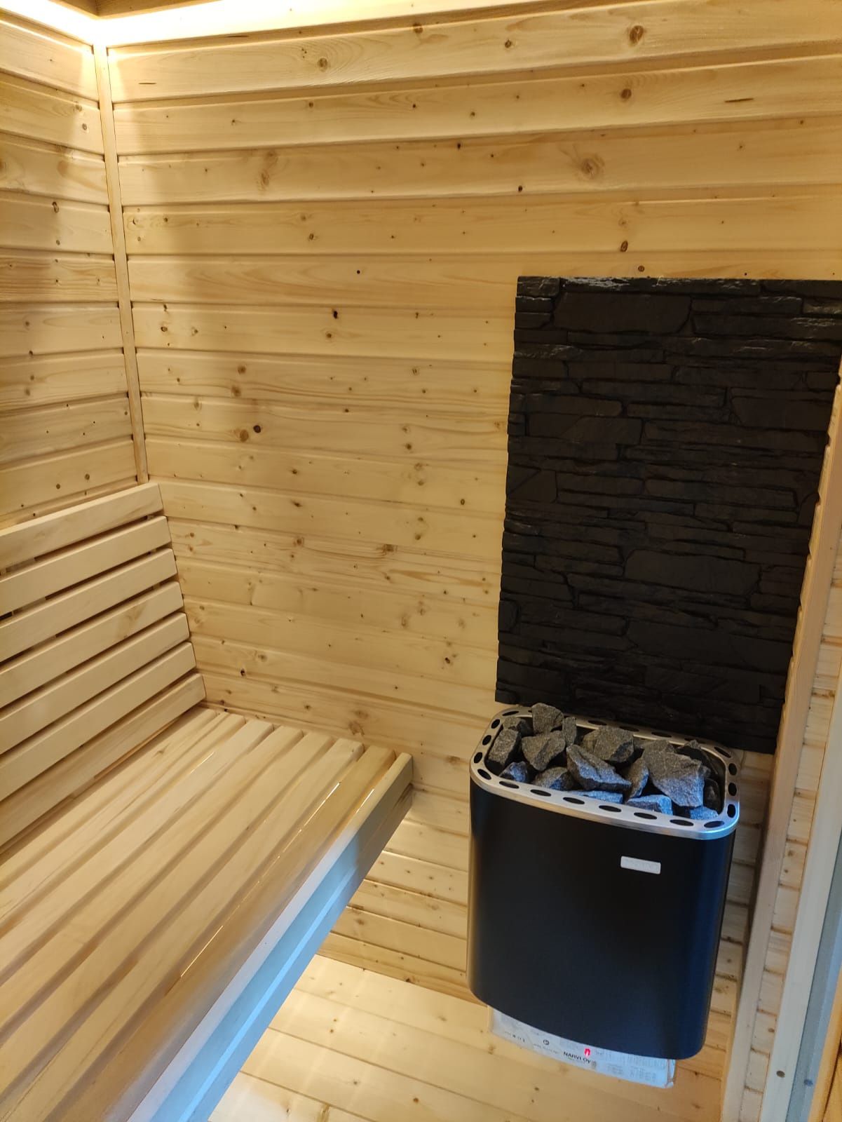 Sauna ogrodowa zewnętrzna