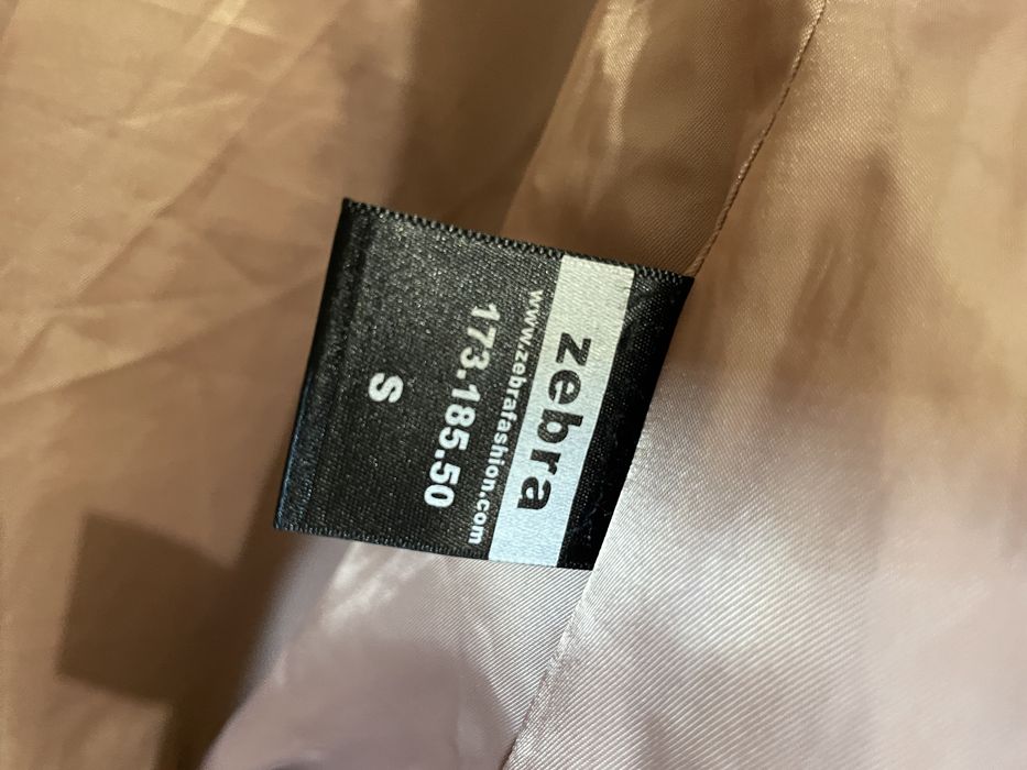 Рожева еко шуба, розмір s