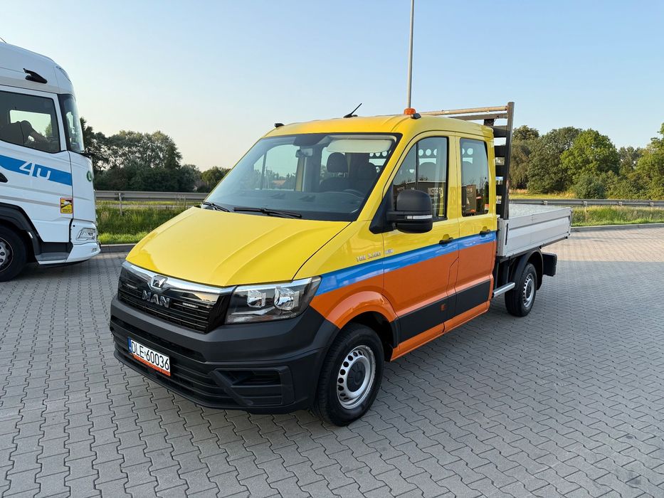 MAN TGE  * 2.0 TDI 140KM * Stan Idealny * Potwierdzony Przebieg * FV 23%