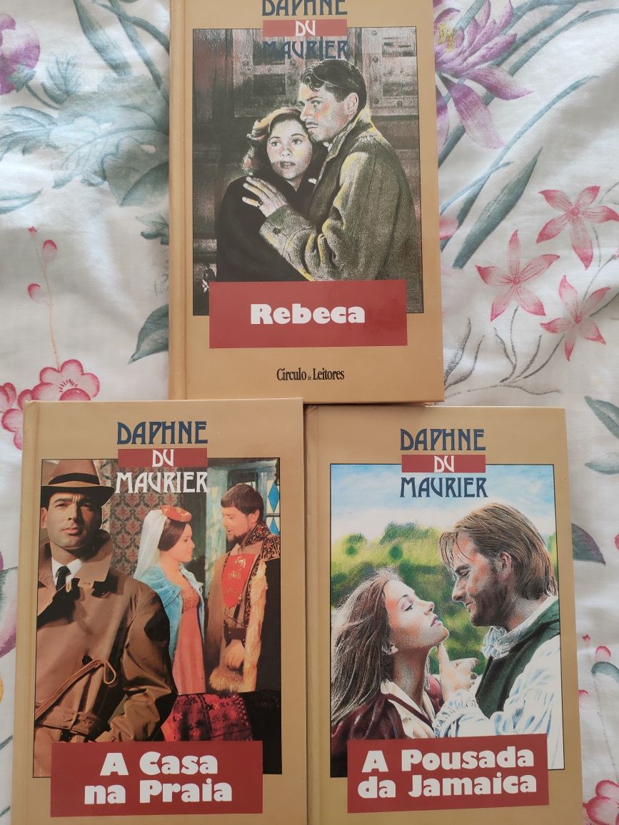 Conjunto 3 livros Circulo de Leitores de Daphne du Maurier