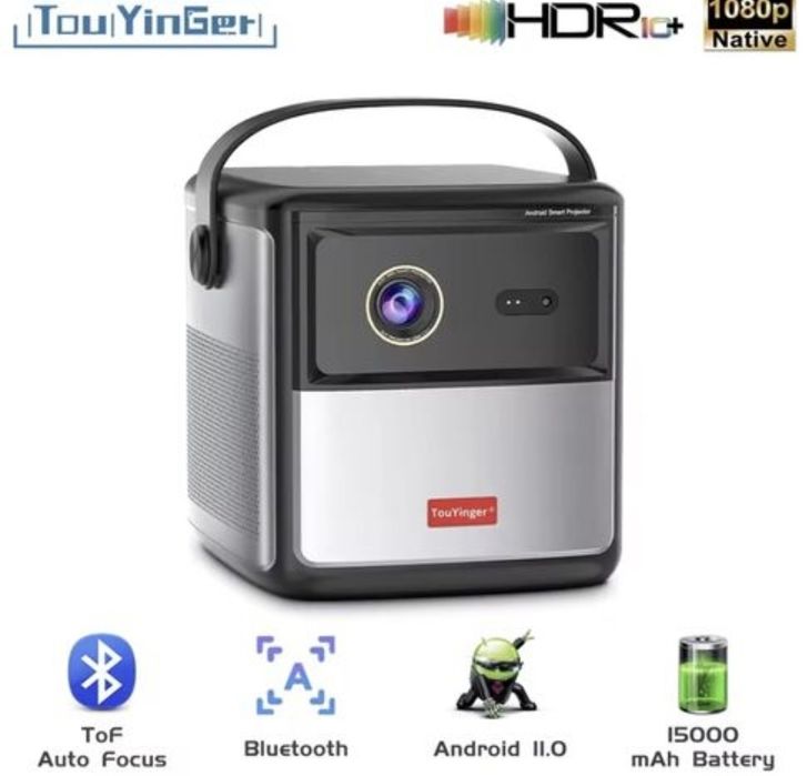TouYinger G5 FullHD 4K пооектор портативний автономний