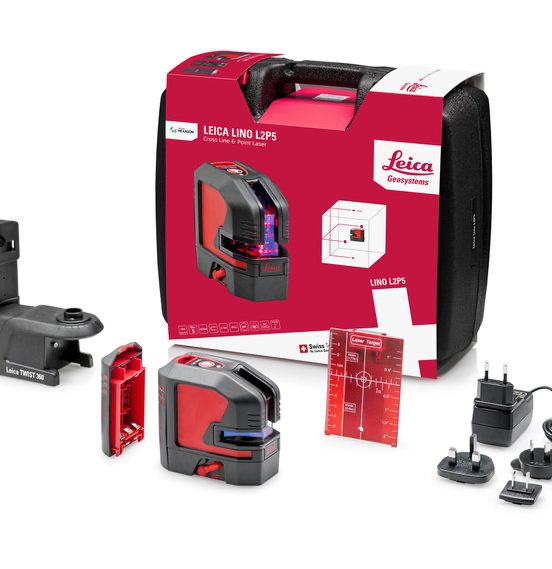Nivel laser Leica Lino L2P5