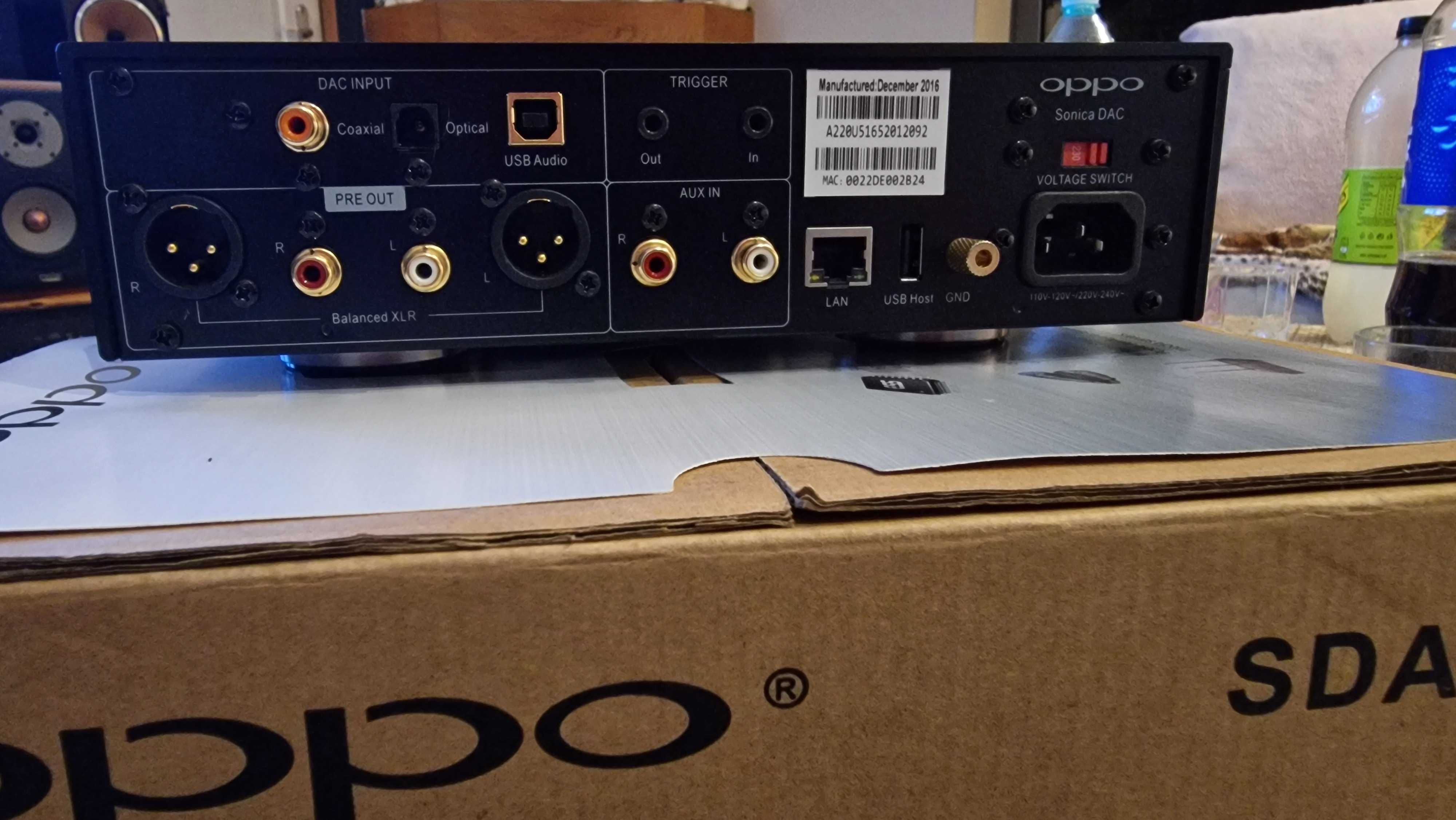 OPPO Sonica 3 DAC Przetwornik Analogowo Cyfrowy A/C igła czadowy