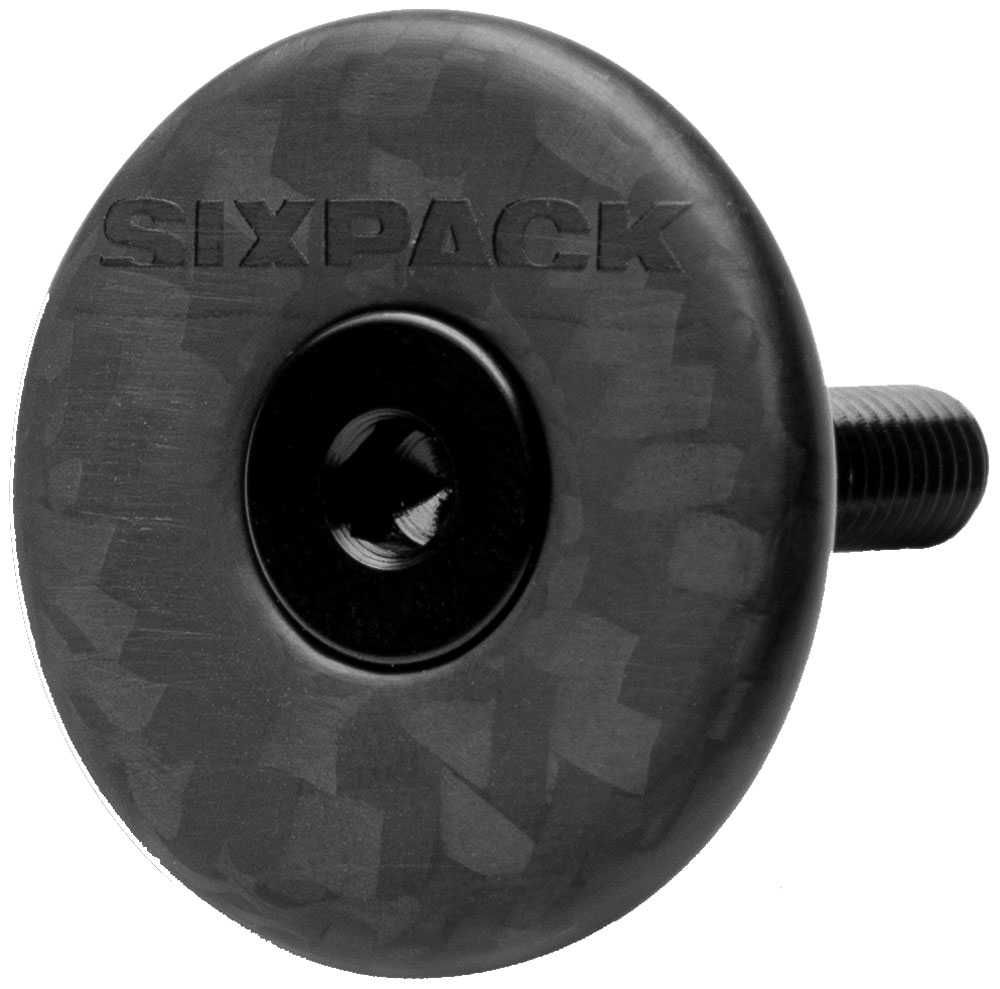Tampa dianteira Sixpack Racing Vertic Carbon 1 1/8”