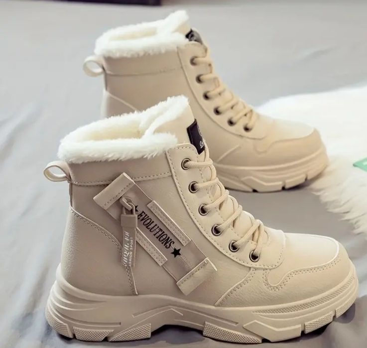 Botki damskie ciepłe