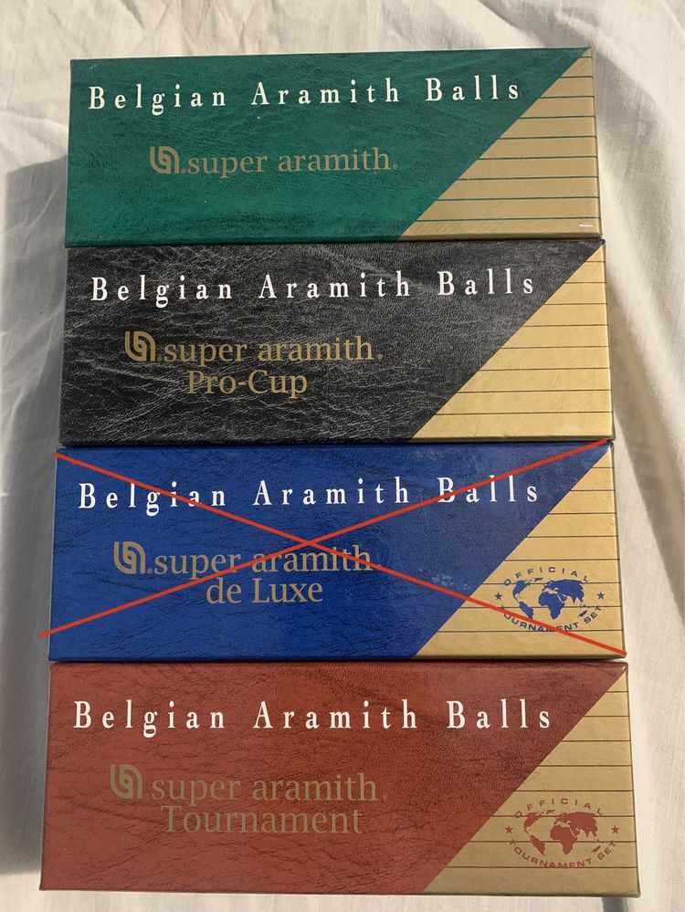 Zestaw kul bilardowych belgian aramith balls