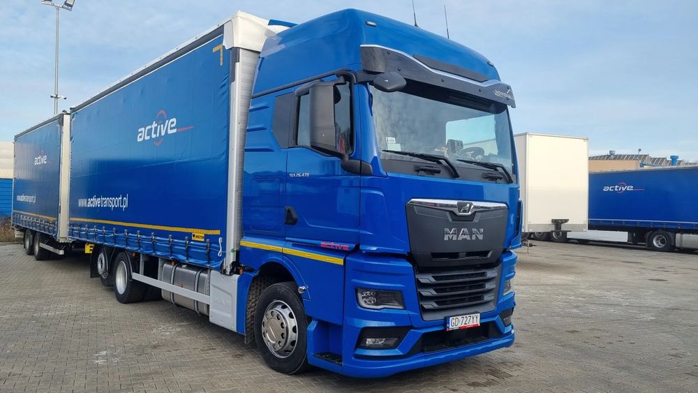 MAN TGX  TGX 26.470 pierwszy właściciel 38 palet