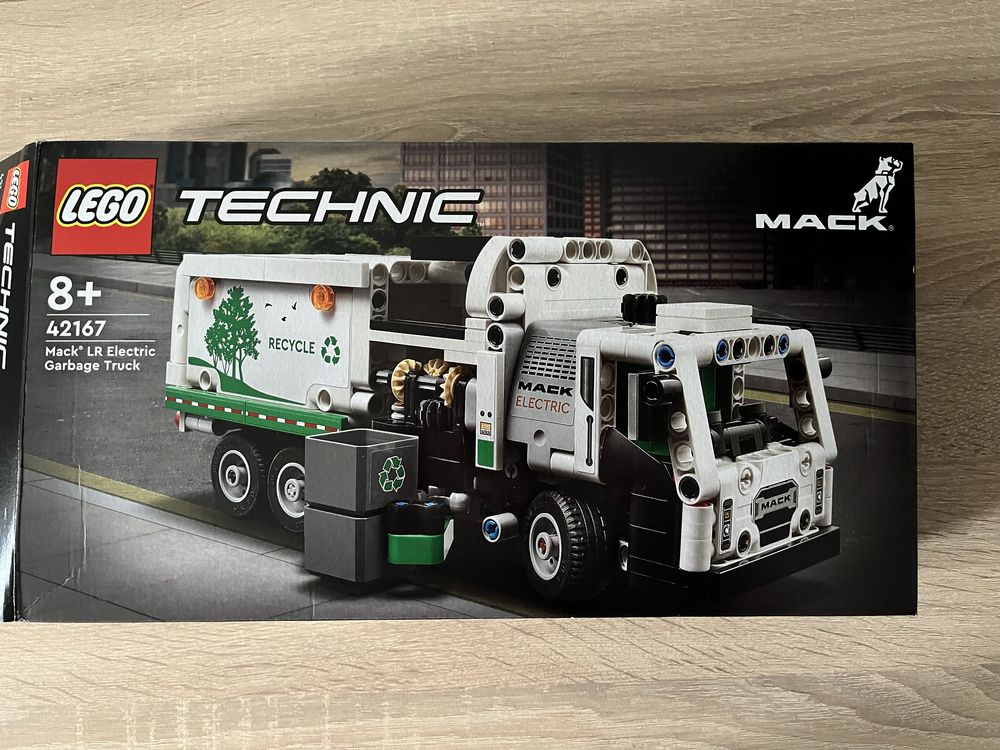 LEGO Technic jak NOWY. 42167 Mack LR + gratisy