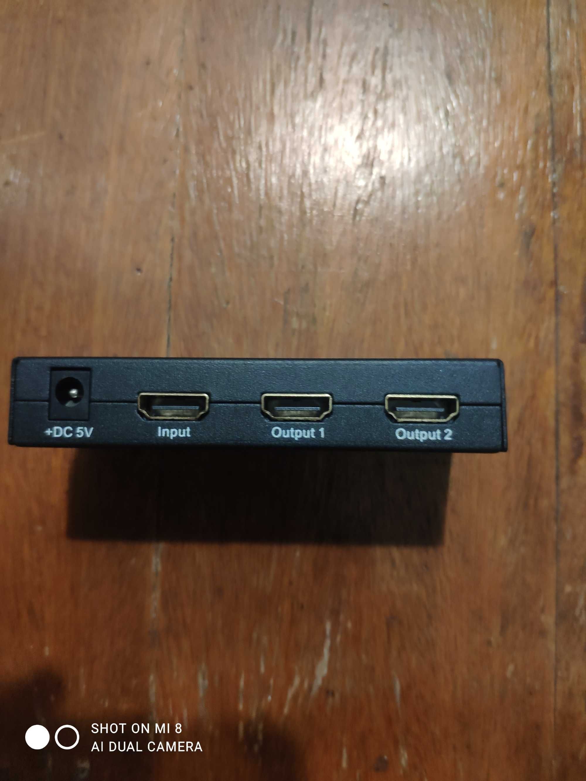 HDMI сплиттер на 2 порта