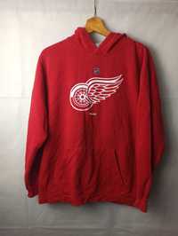 Vintage Detroit Red Wings Hoodie NHL bluza z kapturem