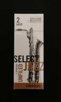 Stroiki Rico Select Jazz D'Addario 2H do saksofonu barytonowego