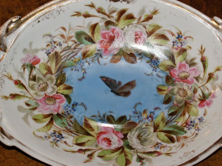 Patera zmotylkiem porcelana Wałbrzych KPM Waldenburg po1855r n Ćmielów