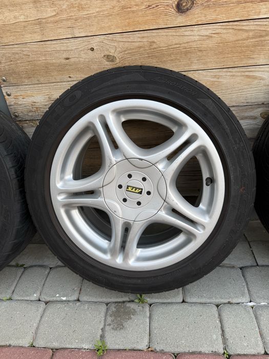 Komplet kół letnich 195/50 R15 Kumho Ecsta SPT na felgach ATS 4x100