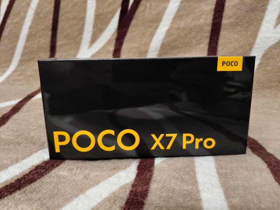Poco X7 Pro 8/256GB, черно/оранжевый