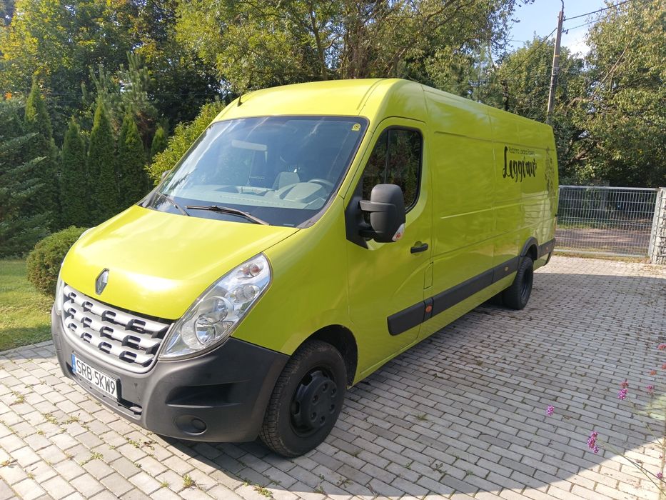 Renault Master L4H2 furgon Max długi 2012 rok długość paki 4, 40