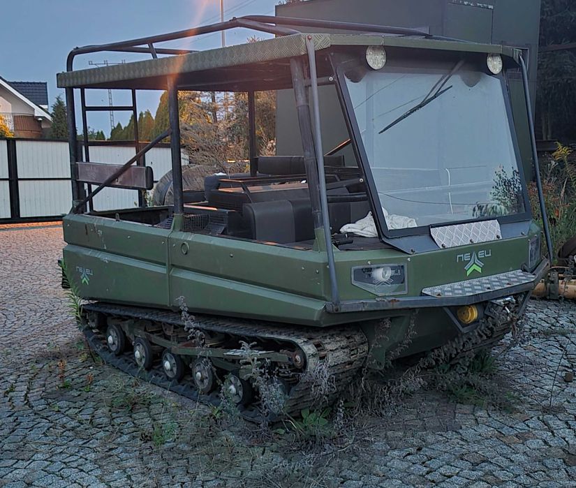 Quad Amfibia Piejec ATV Pojazd gąsienicowy na bagna, wodę, zamienię