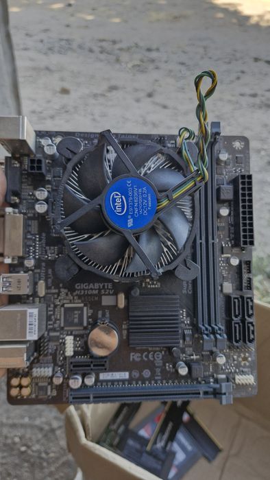 Материнська плата Gigabyte H310M S2V, DDR FURY Hyper 4GB, 8 GB, HDD1TB