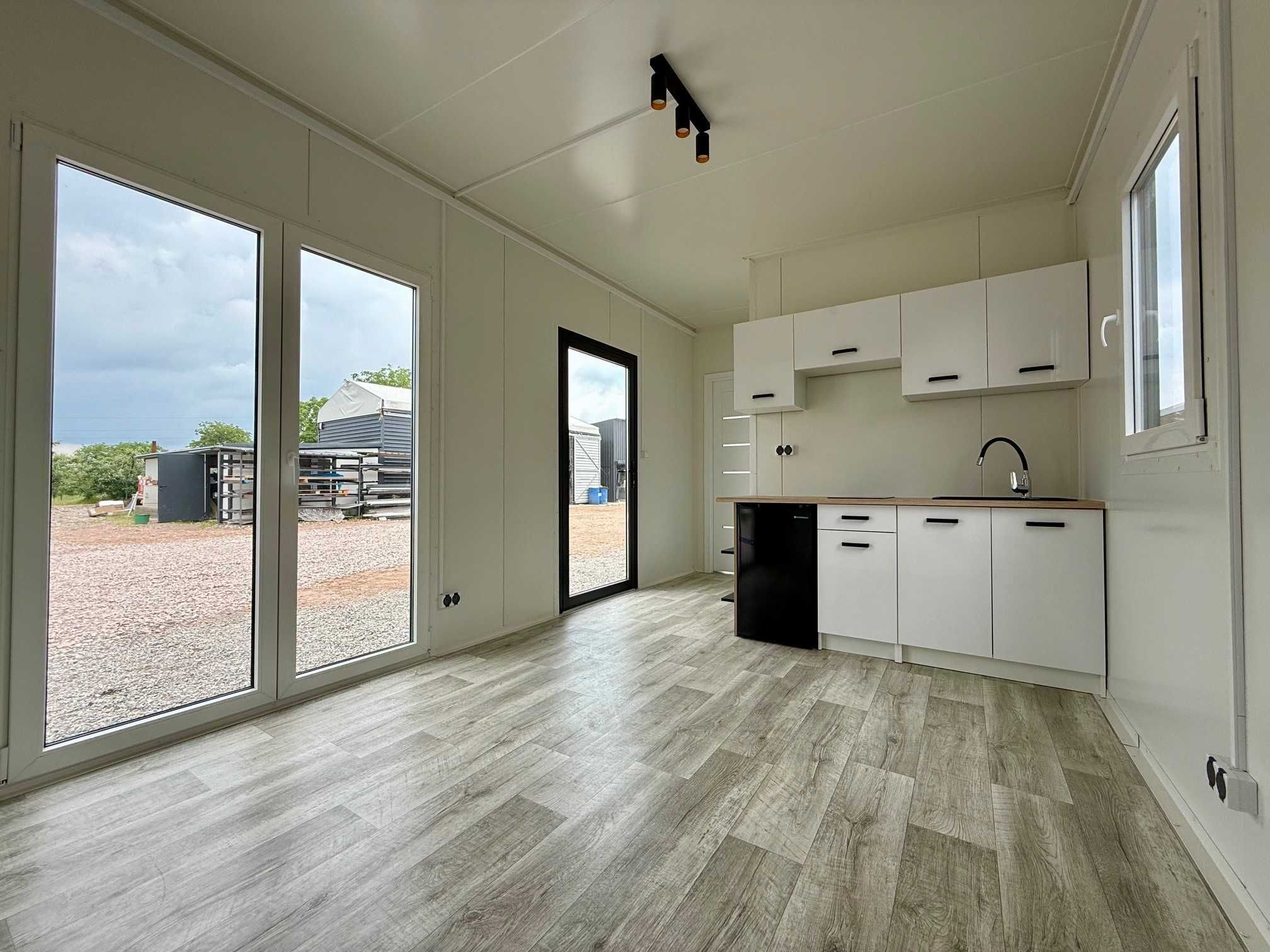 Domek tiny hause 25,6m2 (8x3,2) łazienka kuchnia sypialnia klimatyzacj