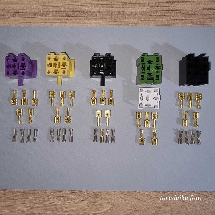 колодка для реле с контактами КЕТ Корея