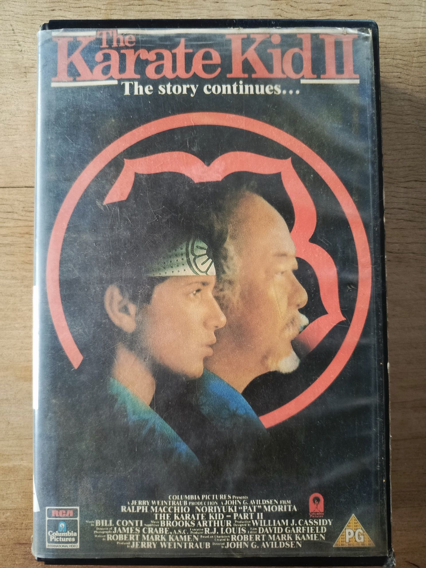 Unikat! Karate Kid II kaseta VHS video