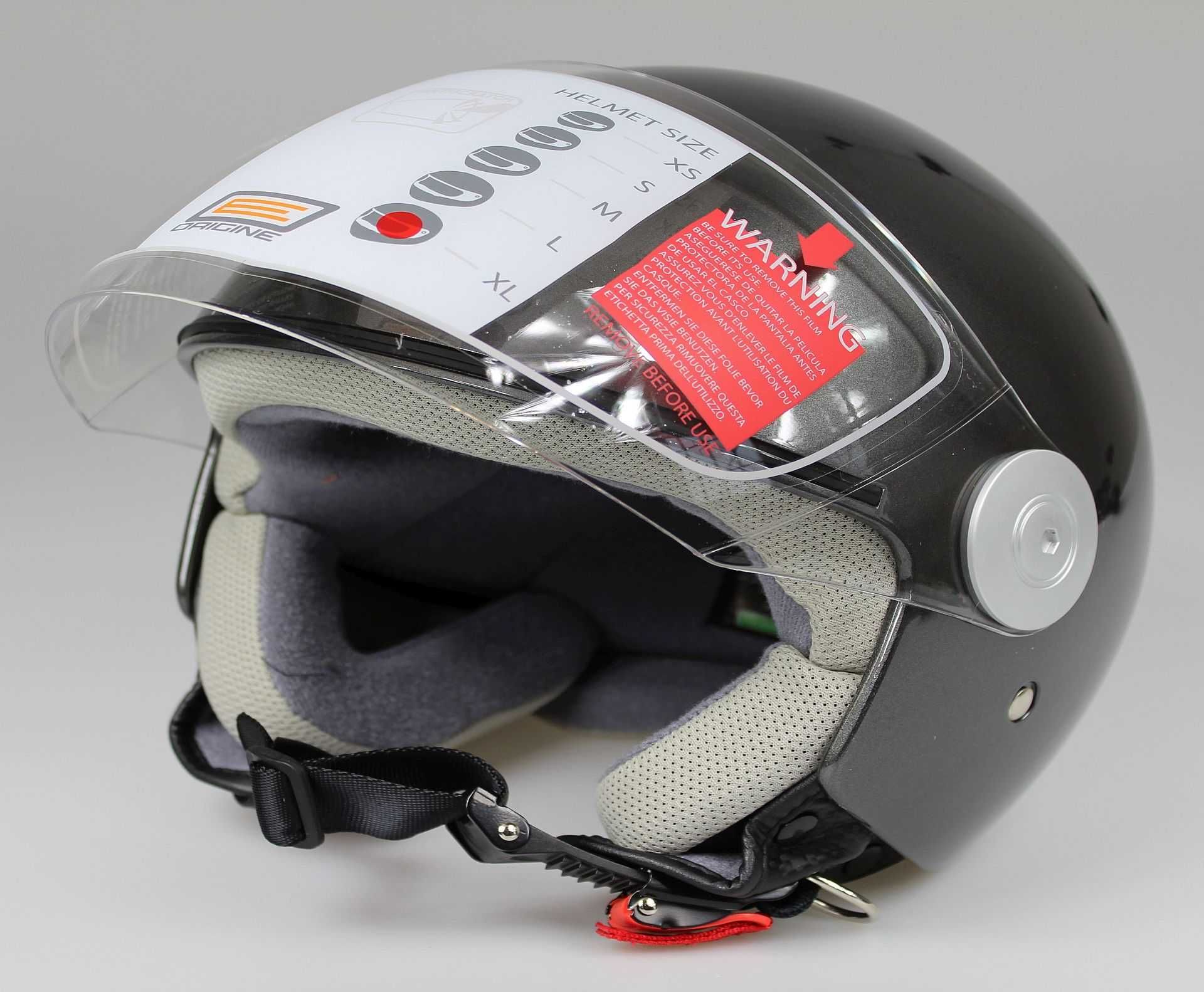 Kask Motocykl Skuter Włoski Jet ORIGINE Model ECCO r. XS-S-M-L-XL NOWY